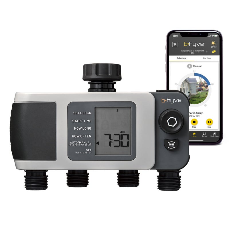 Orbit 24634 B-hyve XD 4-Port Smart Hose Watering Timer - Image 1