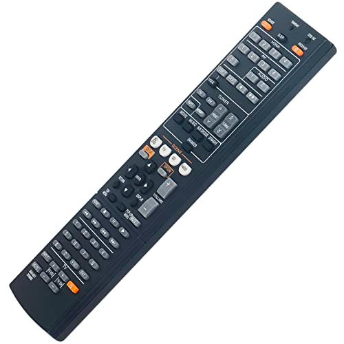 Allimity RAV491 ZF30320 Replacement Remote Control fit for Yamaha AV Receiver HTR-3066 HTR-3066BL HTR-4064 HTR-4064BL HTR-4066 HTR-6063 RX-V373BL RX-V375 RX-V375BL RX-V471 RX-V471BL RX-V475 RX-V667 - Image 3