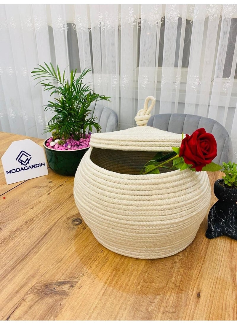 Bestiva - Jute, Wicker, Kitchen Basket, Potato Onion Basket, Fruit Basket, Onion Basket Organizer - Image 1