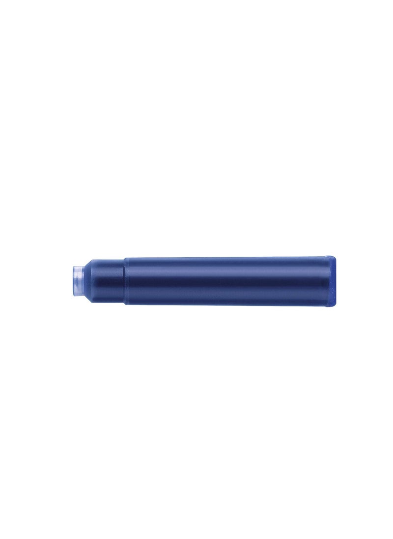 FABER-CASTELL Faber Castell INK CATRIDGE BLISTER OF 18PC BLUE,erasable ink cartridge, 201621, Royal Blue Erasable, 66 x 110 x 30 mm  - Image 3