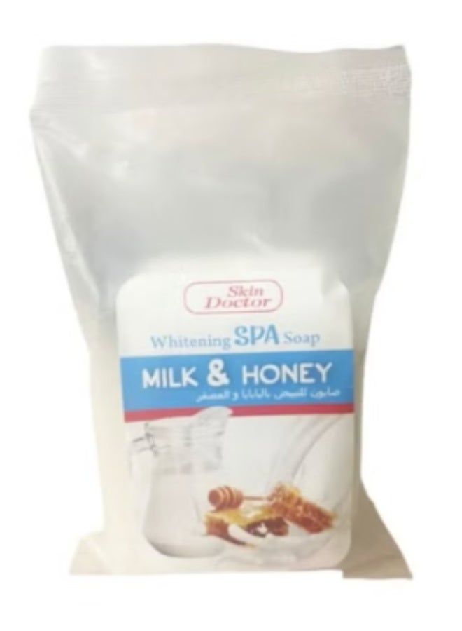 Skin Doctor Milk & Honey Whitening SPA Soap 100g – Smooth, Soft & Glowing Skin - Image 2
