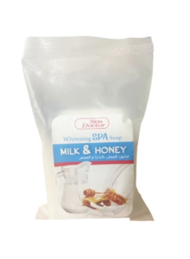 Skin Doctor Milk & Honey Whitening SPA Soap 100g – Smooth, Soft & Glowing Skin - Image 1