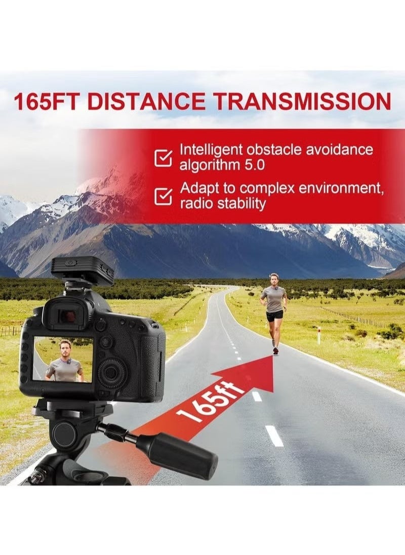 In Air - Wireless Lavalier Microphone Tiktok Live Mobile Video Recording 2.4G Noise Reduction Mini Microphone Live Video Recording Vlog Interview Online Classroom Suitable for Apple and Android - Image 1