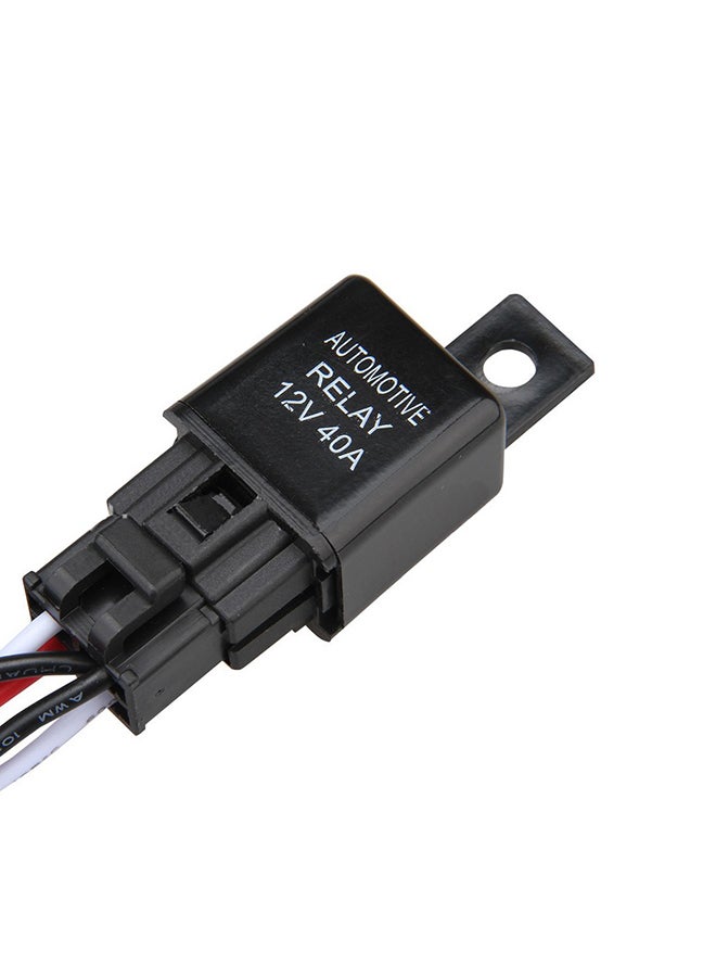 Professional Wiring Harness Kit  With Fuse Relay Black - Image 4