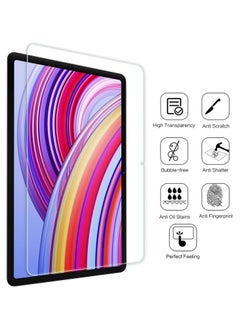 URBBKING 2 Pack Tempered Glass Screen Protector Compatible for Redmi Pad Pro 12.1 inch  - Image 2