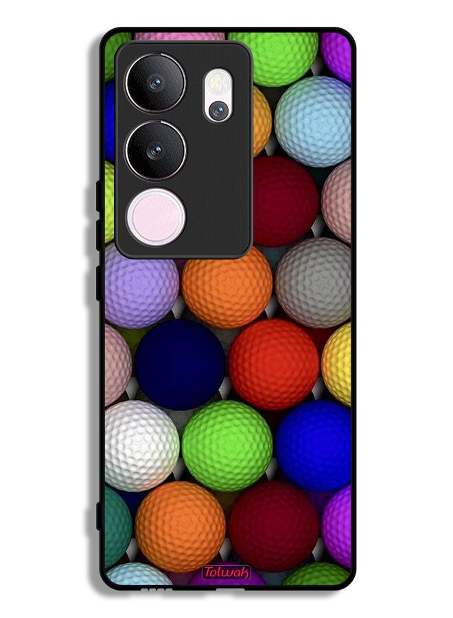 Tolwak vivo V29 Pro Protective Case Cover Balls Abstract Art - Image 1