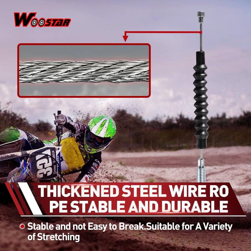 WOOSTAR 48.8" Clutch Cable for ATVs - Image 3
