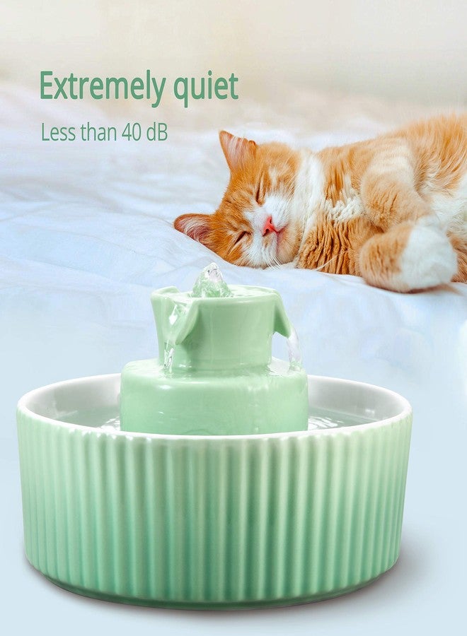Wonder Creature Cupcake Cat Water Fountain Porcelain, Cat Fountain for Dog and Cat - Image 4