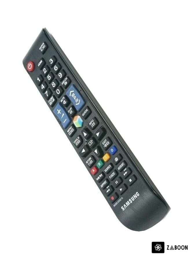 Zaboon Replacement Remote Control For Samsung TV 22x3.9x1.7cm Black