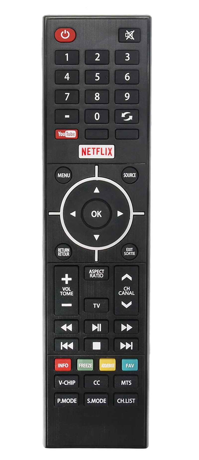 AULCMEET New Remote Control Replacement Compatible with Westinghouse TV WE55UB4417 WE50UB4417 WD40FB2530 WE43UJ4118 WE65HN4108 WE55UDT108 UB4417REM WD32HBR105 - Image 5