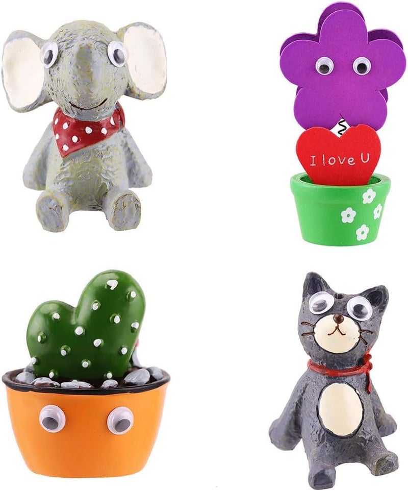 Decora 1000pcs 7mm Wiggle Googly Eyes with Self-Adhesive for Scrapbooking DIY Crafts Toy Accessories - Image 2