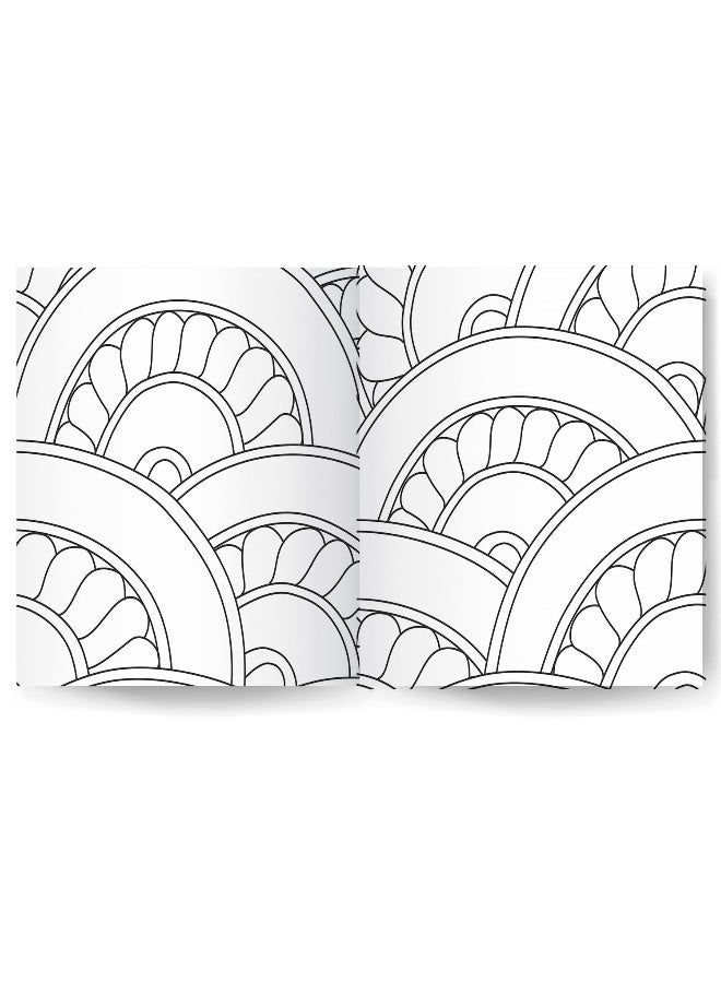 Feathers and Fur Mindful Colouring | Colour me calm | Colouring book | Intricate colouring book | Nordic folk art | Peaceful colouring - Image 4