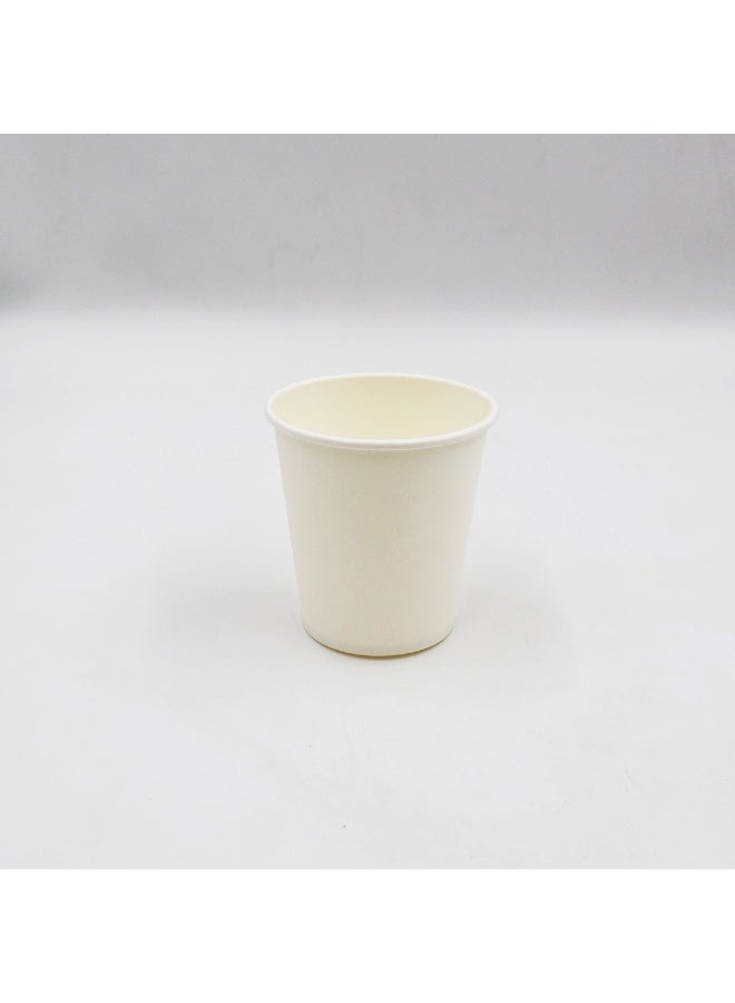 IDEAL PACK 8 oz White Paper Cups[100 pcs]- Available in 2.5oz, 4oz, 6oz, 7oz, 8oz - Image 5