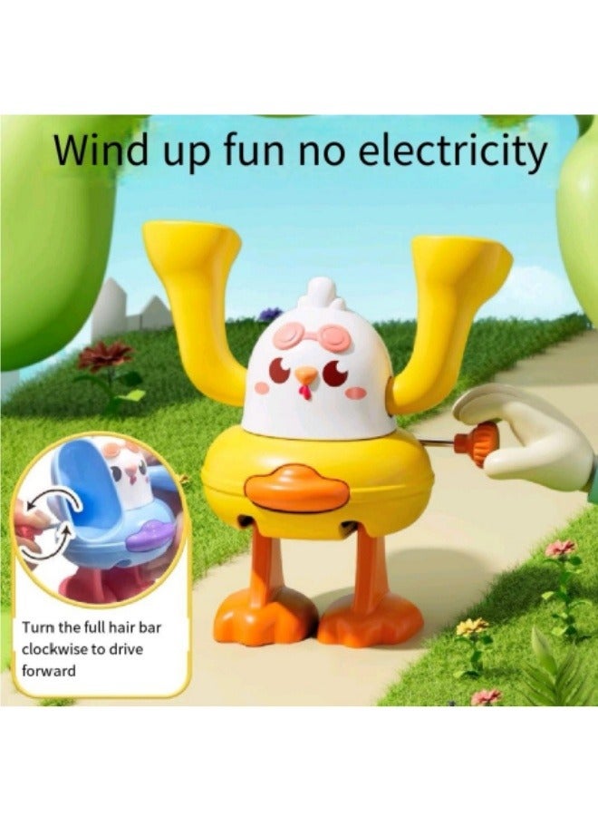 Cute Little Chicken Clockwork Somersault Toy  - Image 5