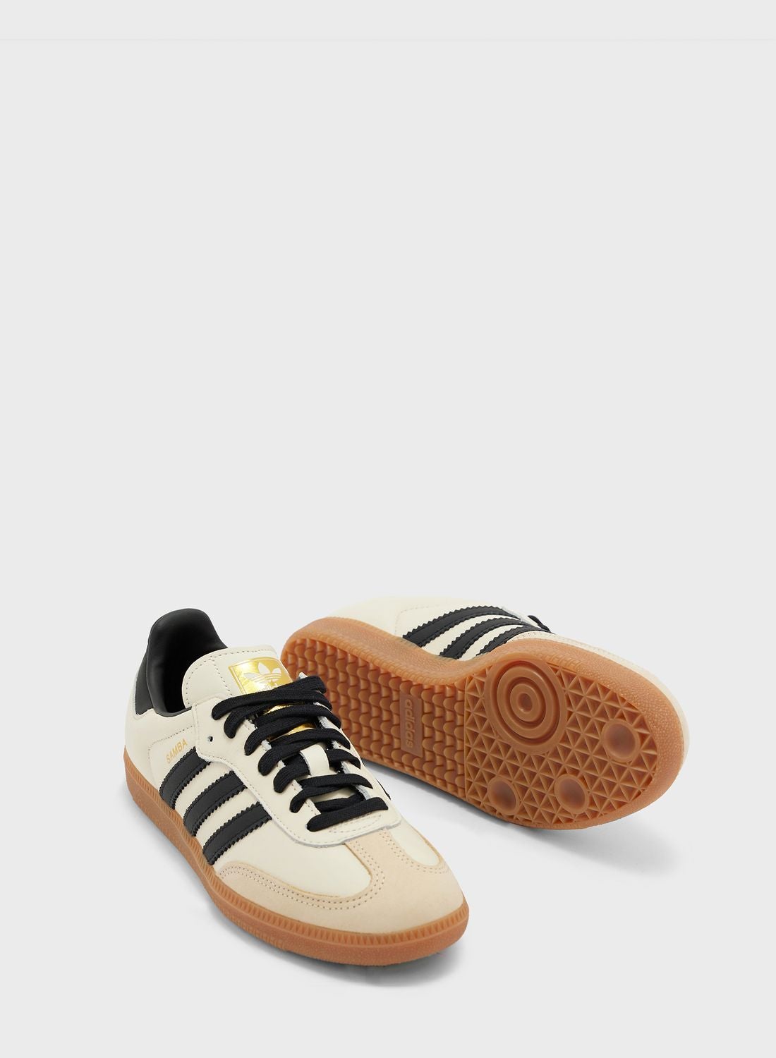 adidas Originals CREWHT/CBLACK/SANSTR Samba Og for Women