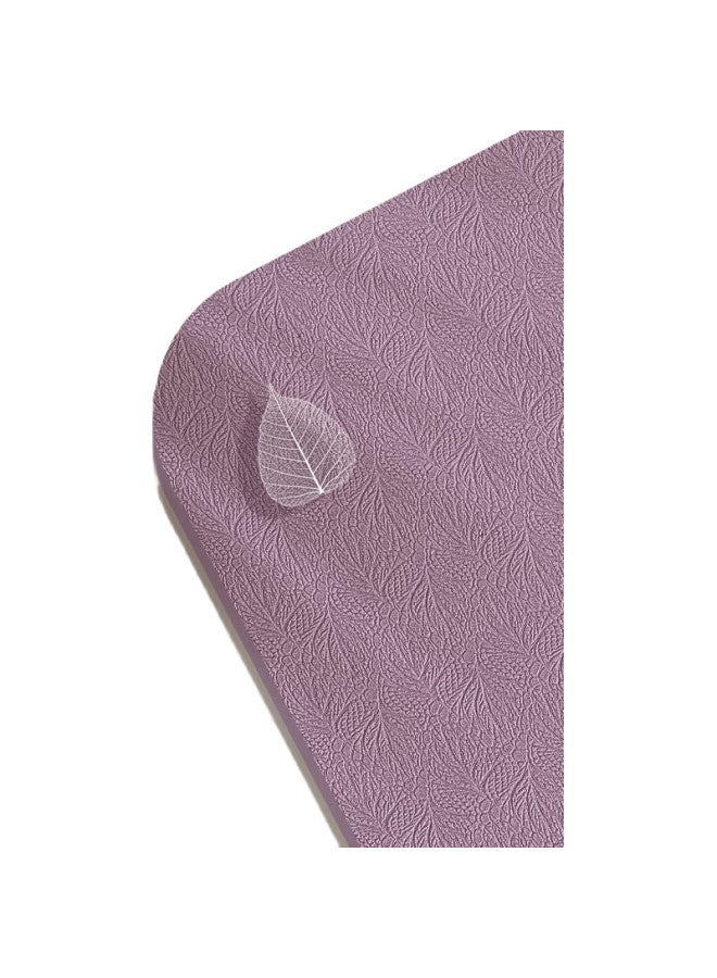 HATHA Professional Yoga Mat, Tpe, 8Mm Thickened, Widened, Non-Slip, Quiet, Shock-Absorbing, Fitness Mat, Exercise Posture Aid - Image 2