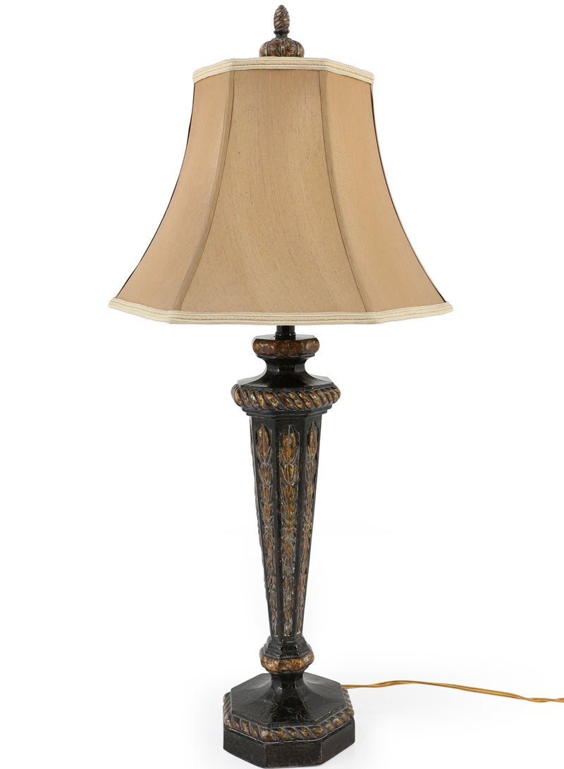 Gallery Gold Resin Table Lamp | The Gallery
