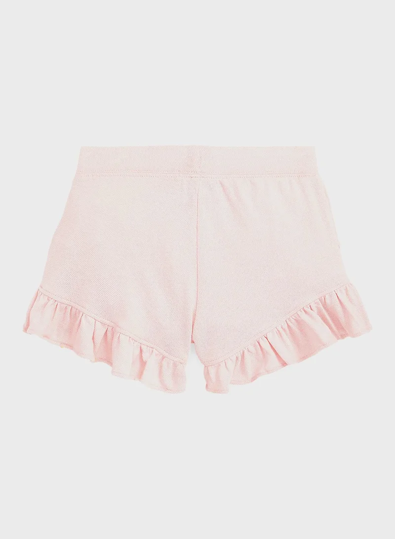 POLO RALPH LAUREN Kids Ruffle Hem Shorts