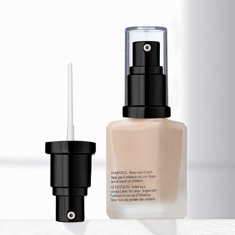 Chris.W 2Pack Foundation Pump Compatible with Maybelline Fit Me Liquid Foundation Makeup (Black+Black) - Image 5