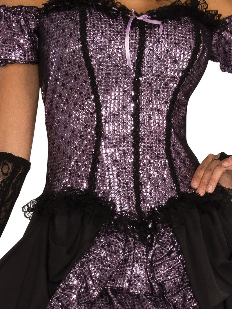 Rubies Dance Hall Mistress Costume for Adults, Women's Standard - Image 2