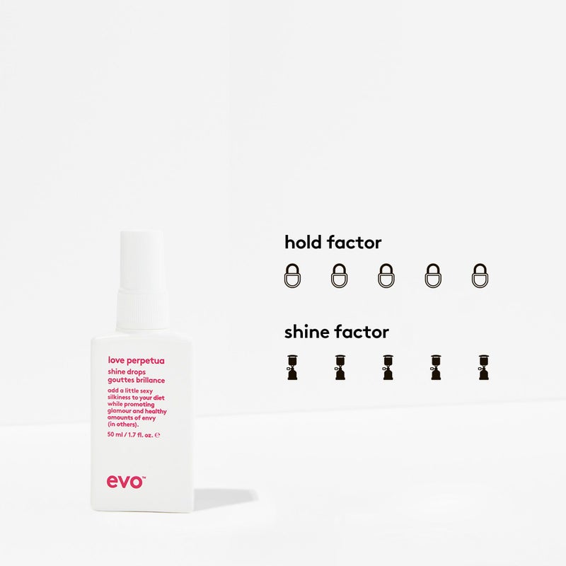 EVO Love Perpetua Shine Drops - Versatile Shine Drops To Seal Cuticle, Polish Hair For A Frizz Free, High Finish - 1.7fl.oz - Image 3