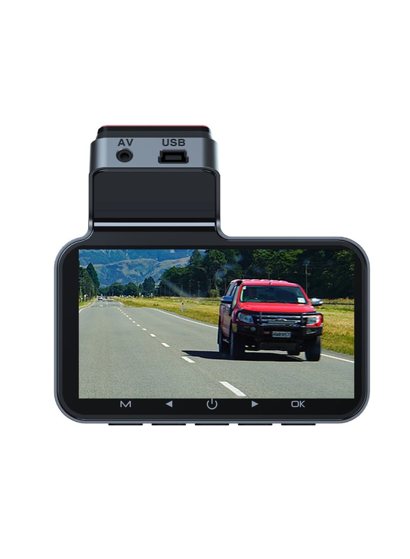 AROAQ Dash Cam With Wifi, 1440p Driving Recorder Wide Angle Lens 24 Hours Parking Surveillance, Durable Waterproof Driving Recorder Cam For Car, 3-inch Single Recording 1440p+wifi - Image 2