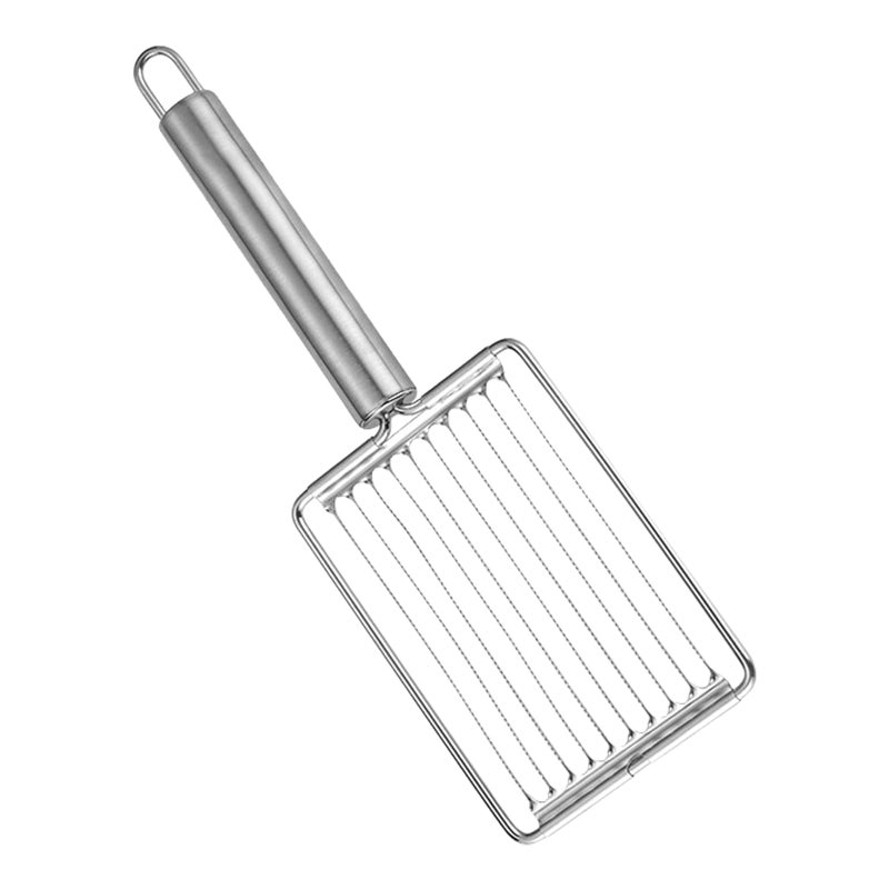 Stainless Steel Tomato Potato Slicer With Ergonomic Handle Kitchen Cutting Tool - Image 2
