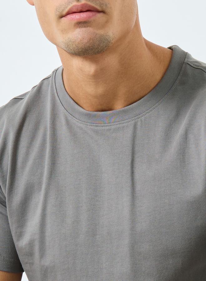 Styli Pure Cotton Compact Jersey Regular T-Shirt - Image 3