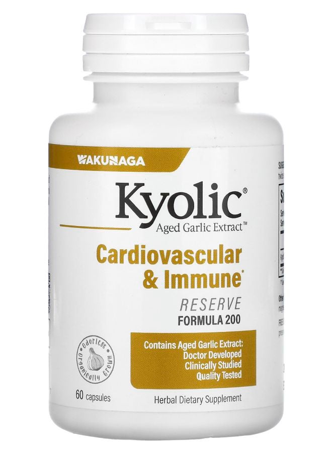 kyolic Aged Garlic Extract Reserve 60 Capsules