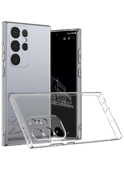 جراب شفاف ناعم وواقي من مادة TPU لهاتف Samsung Galaxy S25 Ultra جراب شفاف ناعم وواقي من مادة TPU لهاتف Samsung Galaxy S25 Ultra