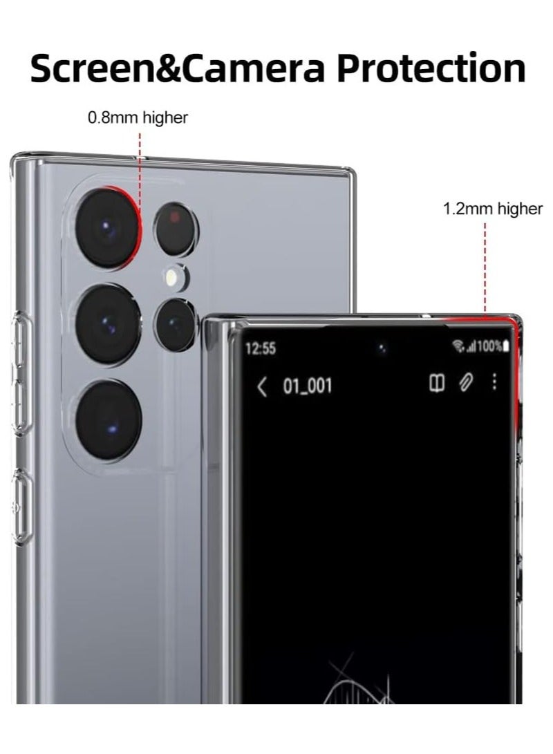 جراب شفاف ناعم وواقي من مادة TPU لهاتف Samsung Galaxy S25 Ultra جراب شفاف ناعم وواقي من مادة TPU لهاتف Samsung Galaxy S25 Ultra - Image 5