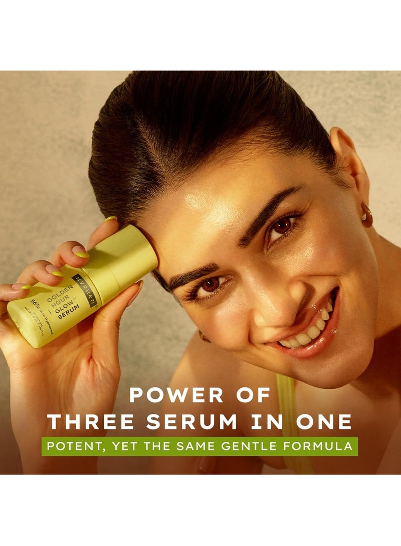 هايفن سيروم هايفن لتفتيح البشرة، ٥٪ نياسيناميد، ١٪ ألفا أربوتين | مع ٢٥٪ كاكادو بلام - سيروم فيتامين سي أكثر بعشرين مرة لبشرة متوهجة | ٥٦٪ مكونات متوهجة للبقع الداكنة والتصبغات | لجميع أنواع البشرة - ٣٠ مل - Image 2