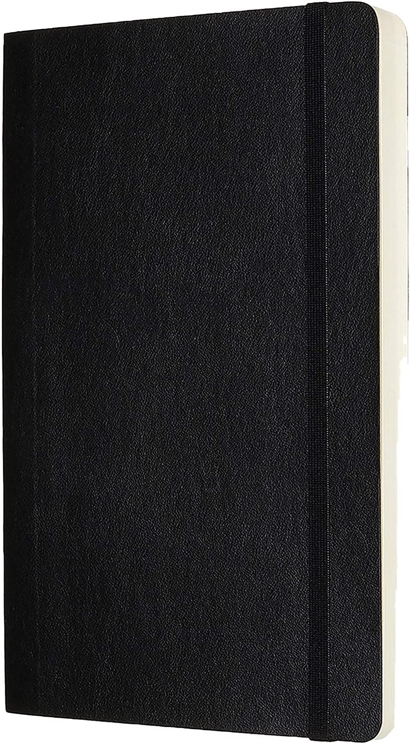 MOLESKINE Expanded Notebook Large Size Plain Pages Black Soft Cover 400 Pages - Image 4