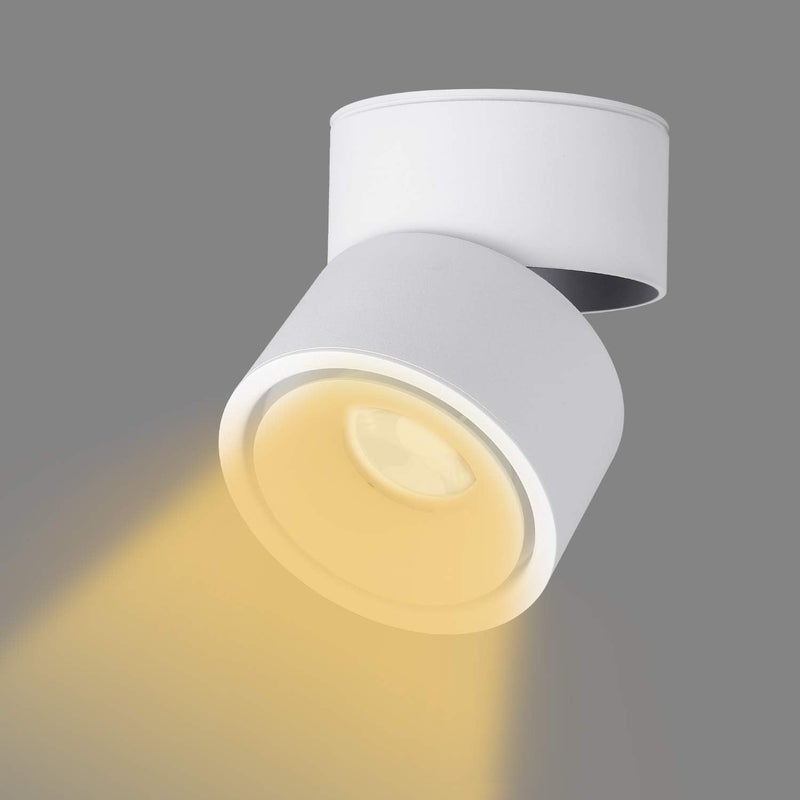 Vrnzau LED Ceiling Spotlight - 360° Adjustable Wall Light with Warm White 3000K - Image 5