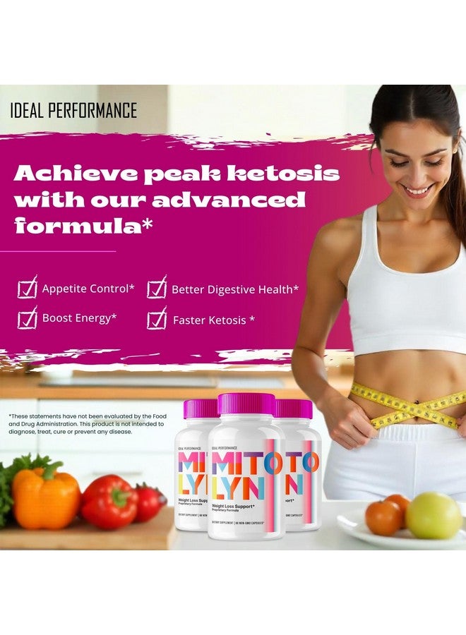 IDEAL PERFORMANCE Mitolyn Capsules, Mitolyn Pills Advanced Formula - Mitolyn Dietary Supplement for Maximum Strength, Mito lyn All Natural Keto Pills, Mitolyn Capsules, Mito lyn Pills Reviews (60 Capsules)  - Image 5
