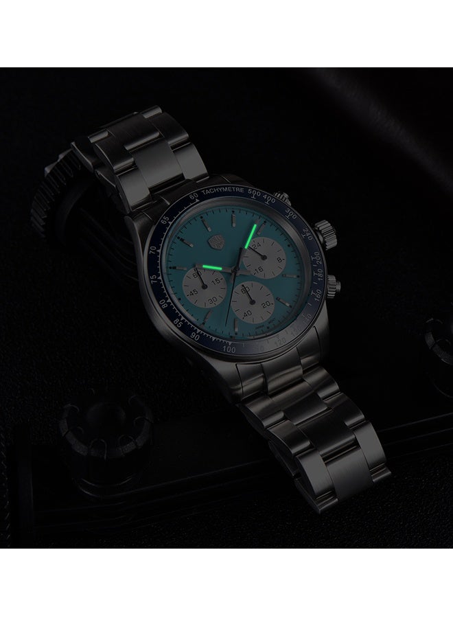 رولستيمي الرجال الكوارتز الساعات الرياضية ، يوميا للماء ، تصحيح مضيئة ، مع حركة الكوارتز المستوردة ، كرونوغراف ، الرياضة الأزياء ووتش رت-7931 - Image 4