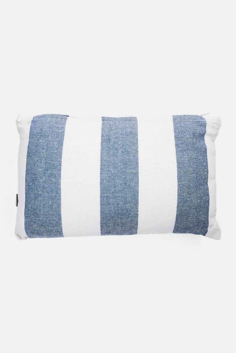 Muy Mucho Stripe Cushion 20 x 30 cm, White  - Image 1