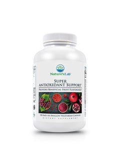 Nature's Lab Nature's Lab Super Antioxidant Support - Resveratrol, Acai, Goji Berry, Noni Fruit, Pomegranate - 120 Capsules (60 Day Supply) 