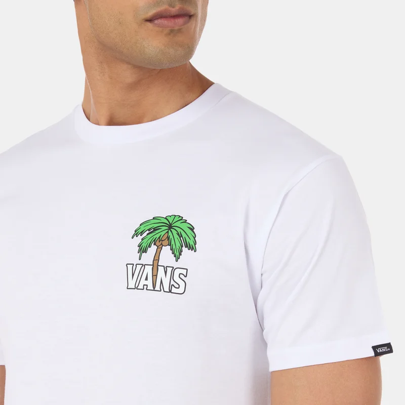 VANS White Men's Down Time T-Shirt for Men | Best Price UAE