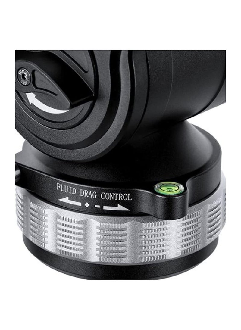 Leofoto Leofoto BV-15 Fluid Video Head with Plate/Arca/Compatible Inc QR Plate + Left/Right Hand Handle  - Image 3
