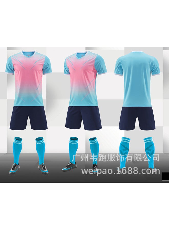 Lake Blue Football Jersey - Image 1