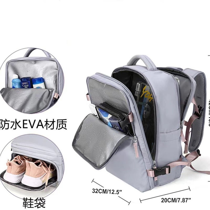 Spot Girls Multi-Functional Backpack Travel Backpack Large Capacity Macaron Color Insulation Waterproof Luggage Bag - Image 5