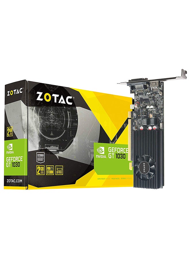زوتاك بطاقة رسومات GT 1030 GDDR5 بسعة 2 جيجابايت من جي فورس متعدد الألوان - Image 1