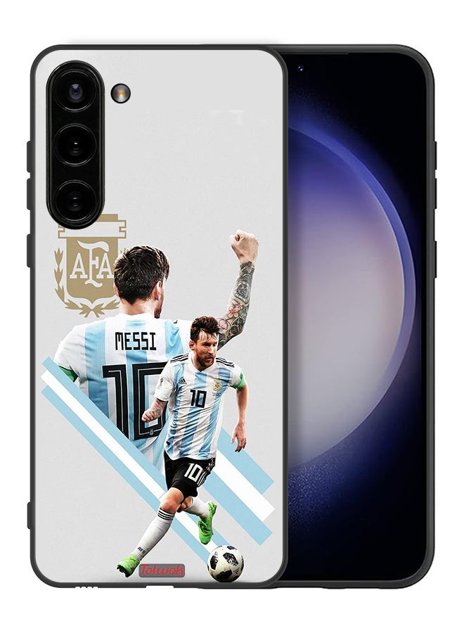 Tolwak Samsung Galaxy S23 5G Protective Case Cover Leo Messi Art - Image 2