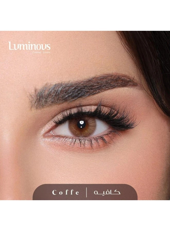 Luminous lenses, shade Caffe - 12 - Image 1
