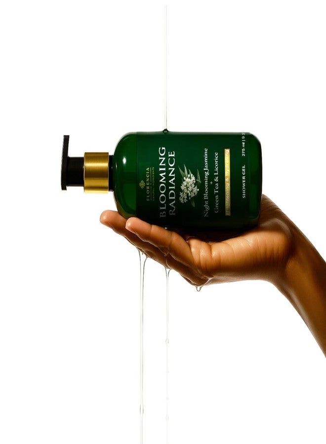 FLORENCIA Blooming Radiance Luxurious Body Wash | Enchanting Night Blooming Jasmine & Brightening Licorice | Glow-Enhancing Shower Gel for Luminous, Even-Toned Skin | Non-Stripping, Toxin-Free Formula - Image 4