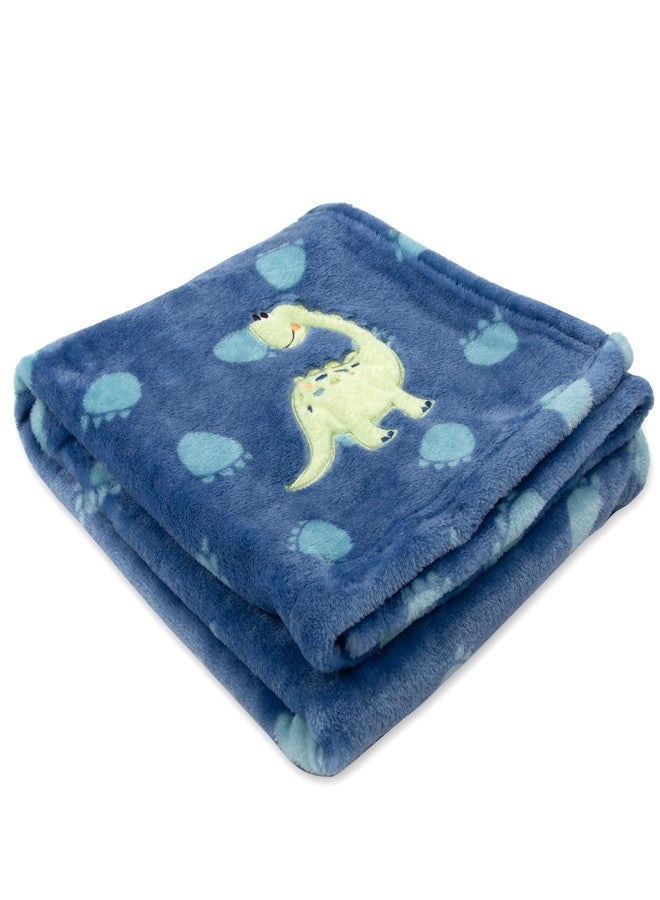 Baby Essentials Plush Fleece Throw and Receiving Baby Blankets for Boys and Girls 30x36 - Image 2