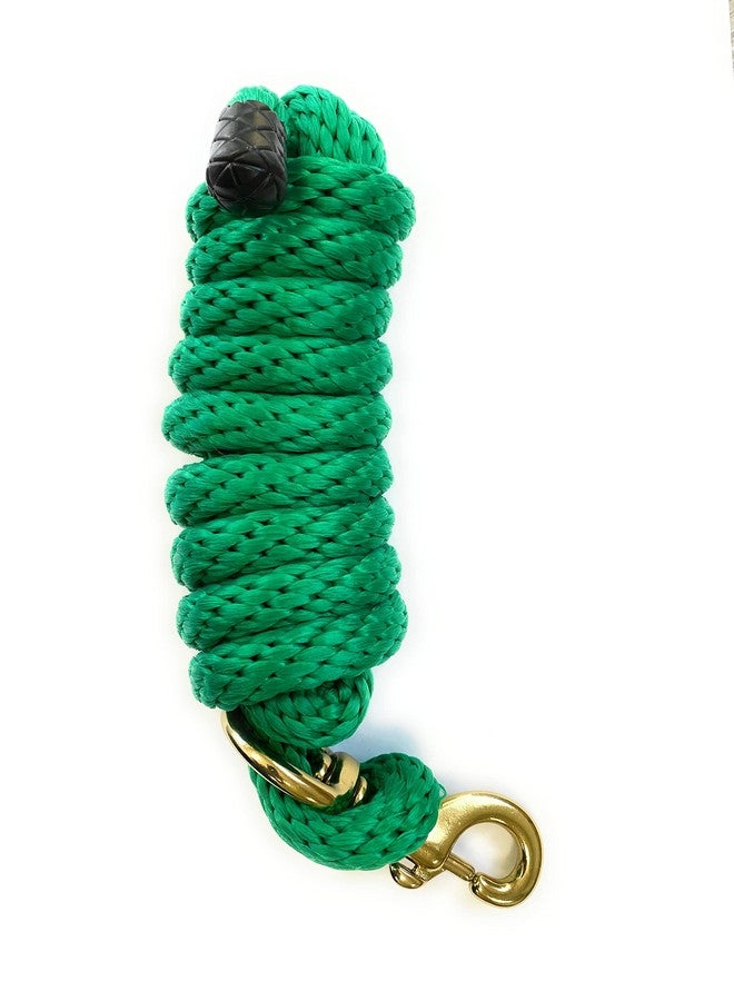 AJ Tack 8 1/2 Foot Poly Lead Rope Purple - Image 4