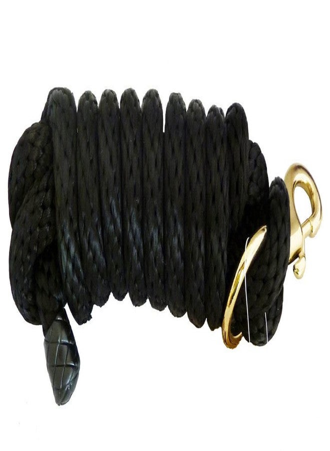 AJ Tack 8 1/2 Foot Poly Lead Rope Purple - Image 3