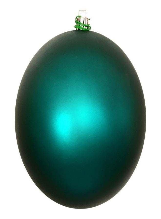 Vickerman 10" Dark Teal Matte Ball Ornament. - Image 4